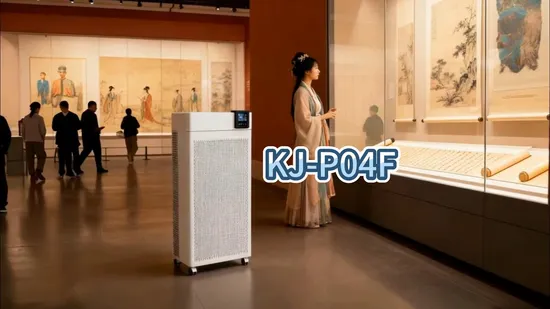 Cadr 1200 High-Efficiency Disinfecting Plasma Purifier, Eco-Friendly, Smart Air Sterilizer HEPA Air Filter, OEM ODM China Factory Air Cleaner Supplier, Kj-P04f